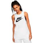 Tops deportivos blancos Nike Futura talla M para mujer 