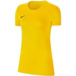 Camisetas deportivas amarillas de jersey Nike Park VII talla S para mujer 