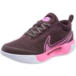 Nike Women's Zoom Court Pro Hardcourt Premium, Sneaker Mujer, Burgundy Crush/Pinksicle-Hyper Pink, 39 EU