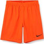 Pantalones cortos naranja de deporte infantiles Nike 