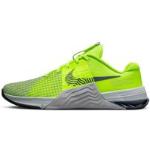 Zapatos deportivos amarillos fluorescentes Nike Metcon para hombre 