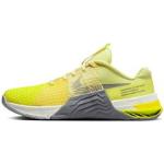 Zapatos deportivos amarillos Nike Metcon para mujer 