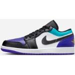 Zapatillas Nike Air Jordan 1 Low Blanco/Negro/Azul Marino Hombre - 553558-154