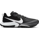 Zapatillas negras de goma de running rebajadas acolchadas Nike Zoom Terra Kiger 7 talla 44,5 para mujer 