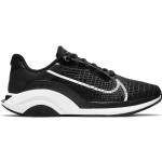 Zapatillas negras de goma de entrenamiento rebajadas acolchadas Nike ZoomX talla 39 para mujer 