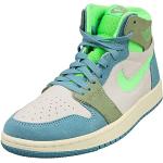 Zapatillas verdes de baloncesto Nike Air Jordan 1 talla 38,5 para mujer 