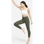 Nike Zenvy Leggings de 7/8 de talle alto y sujeción ligera - Mujer - Verde