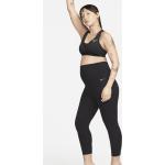 Nike Zenvy (M) Leggings de 7/8 de talle alto y sujeción ligera con bolsillos - Mujer (Maternity) - Negro