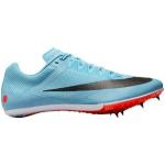 Zapatillas azules de goma de atletismo rebajadas con cordones acolchadas Nike Zoom Rival 