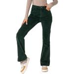 Pantalones verdes de terciopelo de cintura alta tallas grandes vintage talla XL para mujer 