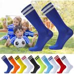 Calcetines azules de algodón de Fútbol transpirables con rayas talla 43 para hombre 