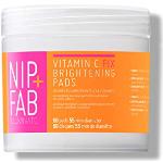Nip+Fab Vitamin C Fix Brightening Pads | Almohadillas Faciales Iluminadoras con Vitamina C | 60 Piezas