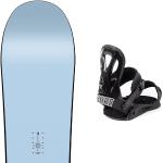 Tablas blancas de snowboard Nitro Snowboards 157 cm para hombre 