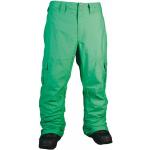 Pantalones verdes de goma de cintura alta Nitro Snowboards Decline talla XL para hombre 