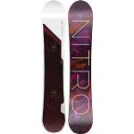 Tablas multicolor de snowboard Nitro Snowboards 152 cm para mujer 