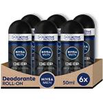 Desodorantes antitranspirantes con antibacterial para la piel seca con carbón rebajados de 50 ml hechos en Alemania NIVEA para hombre 