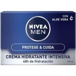 Cremas exfoliantes con vitamina A de día de 50 ml hechas en Alemania NIVEA Men con textura cremosa para hombre 