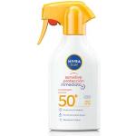 Spray solar sin alérgenos para la piel sensible con antioxidantes con factor 50 de 270 ml hecho en Alemania en spray 