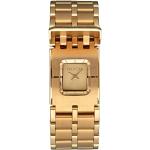 Relojes dorados de oro de pulsera analógicos Nixon para mujer 