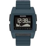 Relojes azules de silicona de pulsera Cronógrafo para multi-sport con logo Nixon 10 Bar para mujer 