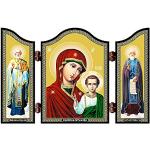 NKlaus 1437 Madre de Dios de Kazán Icono cristiano Kazanskaya Bogorodica