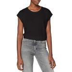 NAME IT Nmmathilde S/S Loose Long Top FWD Noos Camiseta, Negro, M para Mujer