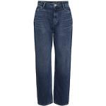 Jeans azules de corte recto ancho W27 Noisy May para mujer 