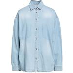 Camisas azul marino de algodón de manga larga manga larga NOLITA talla L para mujer 