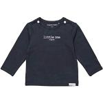 Noppies U tee LS Hester Text Camiseta, Charcoal C271, 56 para Bebés