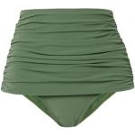 Bikinis culotte verde militar de poliester rebajadas militares NORMA KAMALI talla XS para mujer 