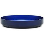 Norman Copenhagen Meta Cuenco Decorativo, Aluminio, Azul, Altura: 3 x diámetro: 16 cm