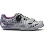 Zapatillas lila de ciclismo NorthWave talla 37 para mujer 