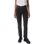 Vaqueros y jeans orgánicos negros ancho W25 largo L28 Nudie de materiales sostenibles para mujer 