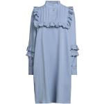Vestidos azules de viscosa de manga larga manga larga Nümph talla L para mujer 