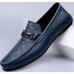 Zapatos oxford grises de algodón de punta puntiaguda formales para hombre 