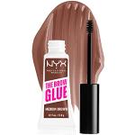 NYX Professional Makeup, Gel Fijador de Cejas con color The Brow Glue, Fijación extrema, Larga duración, Medium Brown