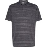 Camisetas deportivas grises de poliester manga corta transpirables Oakley talla L de materiales sostenibles para mujer 