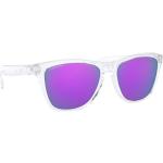 Oakley Frogskins Prizm Sunglasses Blanco,Azul Prizm Violet Iridium/CAT3
