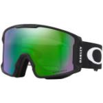 Oakley LINE MINER L - Gafas de esquí matte black/prizm snow jade iridium