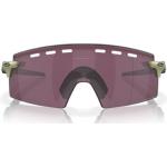 Oakley Oo9235 Encoder Strike - Gafas de sol rectangulares ventiladas para hombre, Fern Swirl/Prizm Road Black, 39 mm