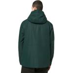 Chaquetas impermeables deportivas verdes de invierno impermeables, transpirables con capucha de camuflaje Oakley talla M para hombre 