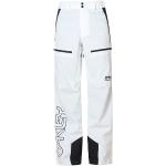 Pantalones blancos de cuero de esquí de invierno impermeables, transpirables Oakley talla XS para hombre 