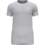 Camisetas interiores deportivas grises de poliester rebajadas de verano Odlo talla S de materiales sostenibles para hombre 