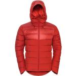 Abrigos rojos de poliester con capucha  rebajados impermeables Odlo talla XL para hombre 