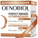 Oenobiol Perfect Bronze Autobronceador - Nueva fórmula para una piel dorada durante todo el año con eficacia probada a partir del primer mes - Complemento alimenticio - 30 cápsulas - 1 mes