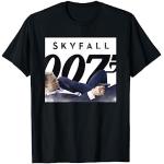 Camisetas negras de encaje con encaje  James Bond Skyfall de encaje talla S para hombre 
