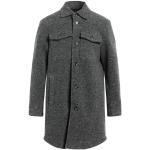 Abrigos grises de poliester de bouclé manga larga Officina 36 talla L para hombre 