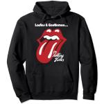 Sudaderas negras de encaje con capucha Rolling Stones de encaje talla S para mujer 