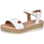 Oh My Sandals 5529 Sandalias de plataforma para niña - CUERO para: NIÑA color: DOYA BLANCO talla: 34
