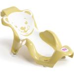 OKBABY Buddy - Hamaca de baño ergonómica con asiento de goma antideslizante para el baño del bebé - para bebés de 0 a 8 meses (8 kg) - Naranja
